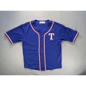 Texas Rangers MLB Genuine Merchandise Baseball Jersey Size Youth XXL